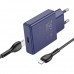 Адаптер мережевий HOCO Type-C to Lightning cable Biscuit single port charger N44 |Type-C, QC/PD, 30W/3A|