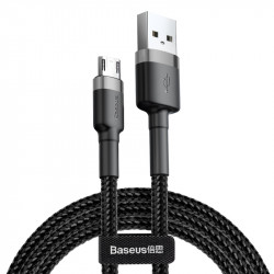 Кабель BASEUS Micro USB Cafule |3m, 2A| (CAMKLF-HG1)