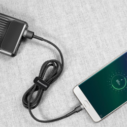 Кабель BASEUS Micro USB Cafule |3m, 2A| (CAMKLF-HG1)