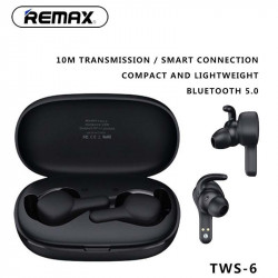 Навушники Bluetooth REMAX True TWS - 6 Hi-Fi |BT5.0, 4hours|