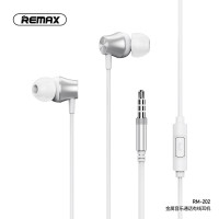 Навушники REMAX metal with mic RM-202