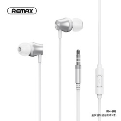 Навушники REMAX metal with mic RM-202