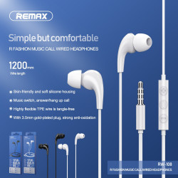 Навушники REMAX Music Call Wired RW-108