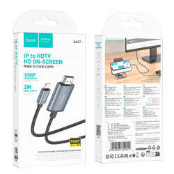 Кабель Hoco HD on-screen cable iP to HDTV UA27 |1080p, 2m|