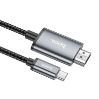 Кабель HOCO HD on-screen cable Type-C to HDTV UA27 |4K, 2m|
