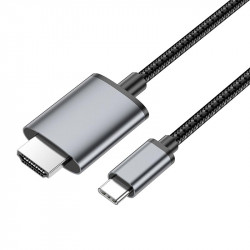 Кабель HOCO HD on-screen cable Type-C to HDTV UA27 |4K, 2m|