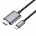 Кабель HOCO HD on-screen cable Type-C to HDTV UA27 |4K, 2m|