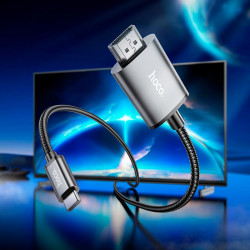 Кабель HOCO HD on-screen cable Type-C to HDTV UA27 |4K, 2m|