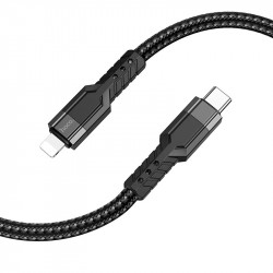 Кабель Hoco Type-C to Lightning charging data cable U110 |1.2m, 20W, 3A|