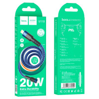 Кабель Hoco Type-C to Lightning charging data cable U110 |1.2m, 20W, 3A|