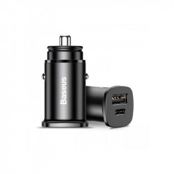 Адаптер автомобільний BASEUS PPS |QC4.0/PD, 1USB/1Type-C, 30W, 5A|