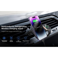 Тримач 2in1 semiconductor cooling MagSafe Wireless Charger XYJ S17 |Phone, Apple Watch|