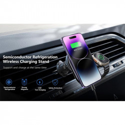 Тримач 2in1 semiconductor cooling MagSafe Wireless Charger XYJ S17 |Phone, Apple Watch|