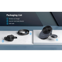 Тримач 2in1 semiconductor cooling MagSafe Wireless Charger XYJ S17 |Phone, Apple Watch|