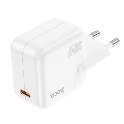 Адаптер мережевий HOCO Advantage single port charger C112A |Type-C, 30W/3A, PD/QC|