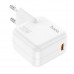 Адаптер мережевий HOCO Advantage single port charger C112A |Type-C, 30W/3A, PD/QC|