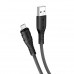 Кабель Hoco Micro USB Nano silicone charging data cable X67 |1m, 2.4A|