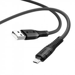 Кабель Hoco Micro USB Nano silicone charging data cable X67 |1m, 2.4A|
