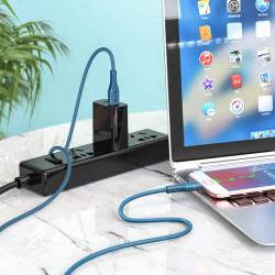 Кабель Hoco Micro USB Nano silicone charging data cable X67 |1m, 2.4A|