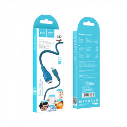Кабель Hoco Micro USB Nano silicone charging data cable X67 |1m, 2.4A|