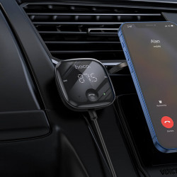 Аудіоадаптер універсальний HOCO Unity car BT FM transmitter E65 |BT5.0, FM, AUX, TF, Support 2 Phones|