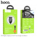 Адаптер автомобільний Hoco Micro USB Cable Mighty single port Car charger Z43 |1USB, 3A, QC, 18W|