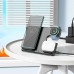 Зарядка Qi Hoco Flash folding 3-in-1 wireless fast charger CQ2 (Sam Watch / phone / earphone, 15wqi, 27w Type-C)
