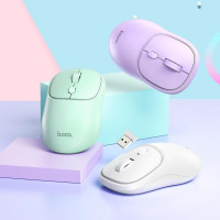 Миша Hoco Royal dual-mode business wireless mouse GM25 |BT5.2/2.4G, 800/1200/1600 DPI|