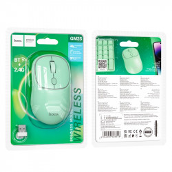 Миша Hoco Royal dual-mode business wireless mouse GM25 |BT5.2/2.4G, 800/1200/1600 DPI|