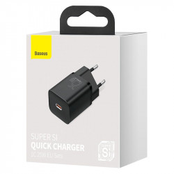 Адаптер мережевий Baseus Super si Quick Charger 1C |1Type-C, QC/PD, 25W|
