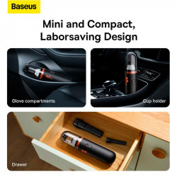 Автомобільний пилосос BASEUS A2pro Car Vacuum Cleaner |120mL, 6kPa| (VCAQ040002)