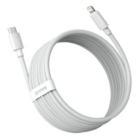 Кабель Baseus Type-C to Lightning Simple wisdom Data Cable Kit |1.2m, 20W, PD| (2PCS-Set)