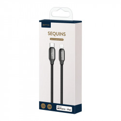 Кабель Baseus Type-C to Lightning BMX Sequins MFI certified |1.2,18W/2.4A, PD| (CATLLP-A01)