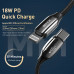 Кабель Baseus Type-C to Lightning BMX Sequins MFI certified |1.2,18W/2.4A, PD| (CATLLP-A01)