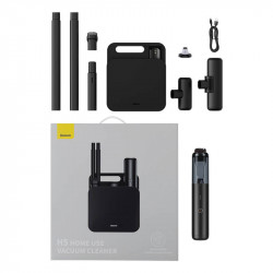 Універсальний пилосос BASEUS Home Use Vacuum Cleaner Dark Space H5 |16Kpa, 110W, 30Min, 4*2500mAh| (VCSS000101)