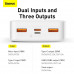 УМБ BASEUS Bipow Digital Display Power bank 20000mAh |2USB/1Type-C, PD/QC, 20W, 3A| (PPDML-M02)