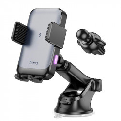 Тримач HOCO Climber smart wireless charging Car holder HW9 |15W|