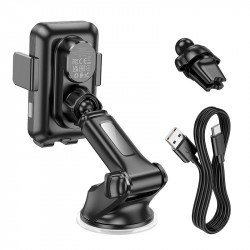 Тримач HOCO Climber smart wireless charging Car holder HW9 |15W|
