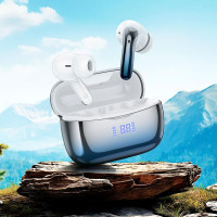 Навушники HOCO Shine true wireless ANC + ENC Noise Reduction BT headset EQ16 |BT5.3, 40/320mAh, 7h|