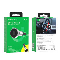 Тримач BOROFONE Cool move air outlet magnetic Car holder extended version BH47