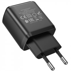 Адаптер мережевий Hoco Micro USB Cable Speedy dual Port charger set N7 |2USB, 2.1A| (Safety Certified)