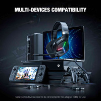 Навушники ONIKUMA Gaming with Blue LED X9