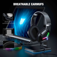Навушники ONIKUMA Gaming with Blue LED X9