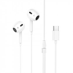 Навушники Hoco Type-C crystal earphones with Mic M1 Max