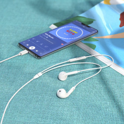 Навушники Hoco Type-C crystal earphones with Mic M1 Max