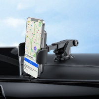 Тримач HOCO Polaris push-type telescopic suction cup Car holder CA95