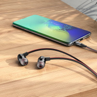 Навушники HOCO Platinum sound universal earphone with mic M85