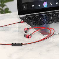 Навушники HOCO Platinum sound universal earphone with mic M85