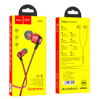 Навушники HOCO Platinum sound universal earphone with mic M85