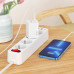 Адаптер мережевий Hoco Type-c to Lightning Cable Astral N23 |2Type-C, 45W/3A, PD/QC|